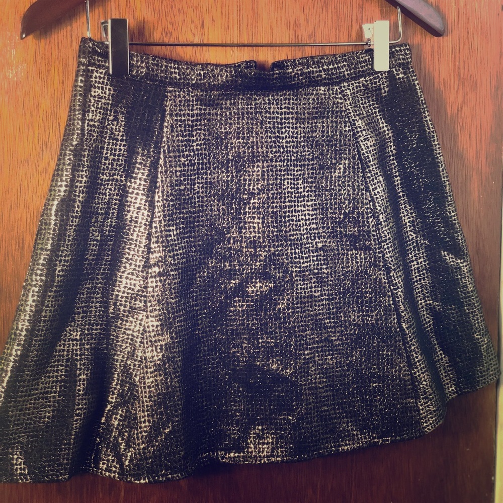 Glitter Gold Skirt